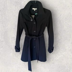 BNWT Black Trench coat